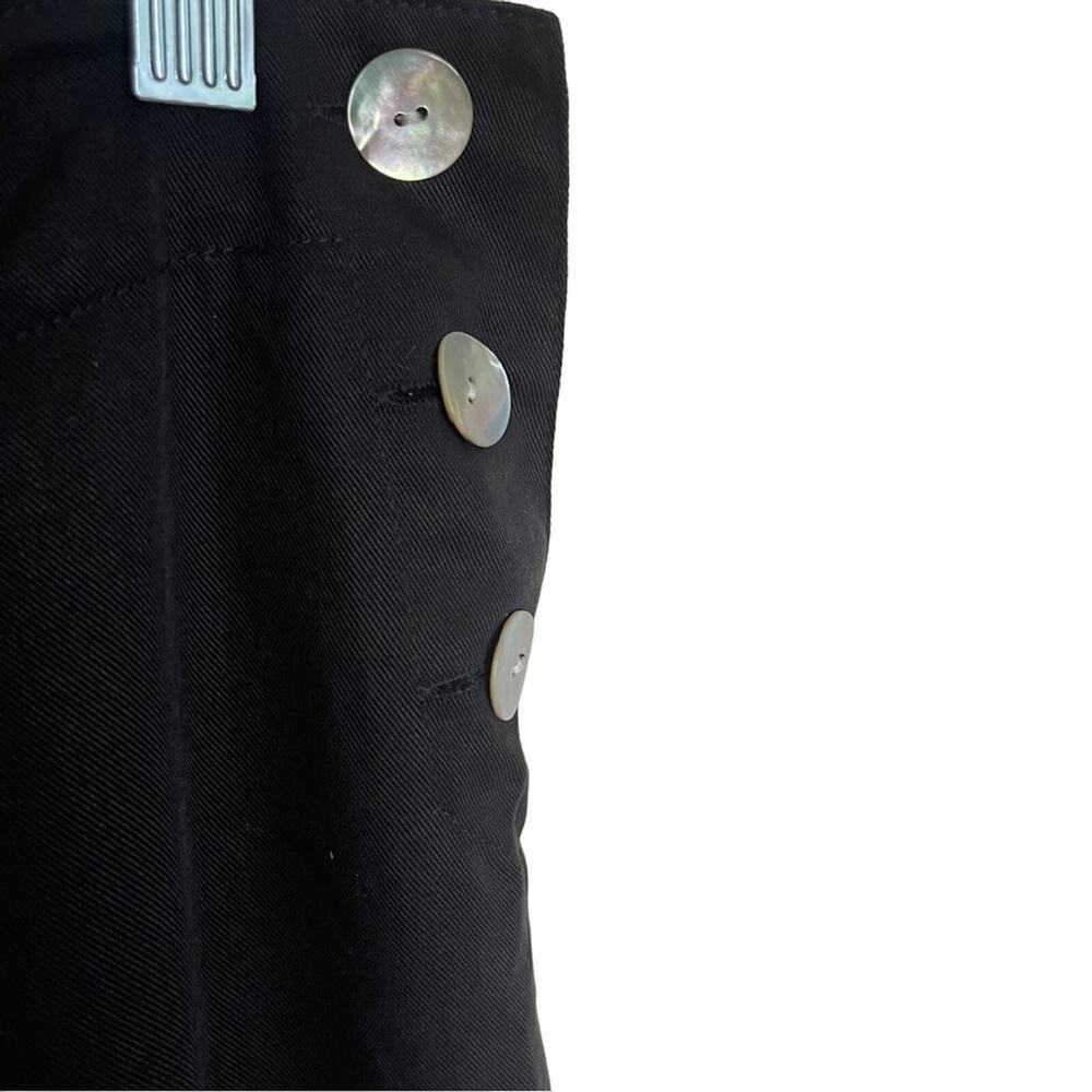 Soft Surroundings Wide Leg Crop Sailor Pant Tencel Black Size XS - Picture 3 of 5